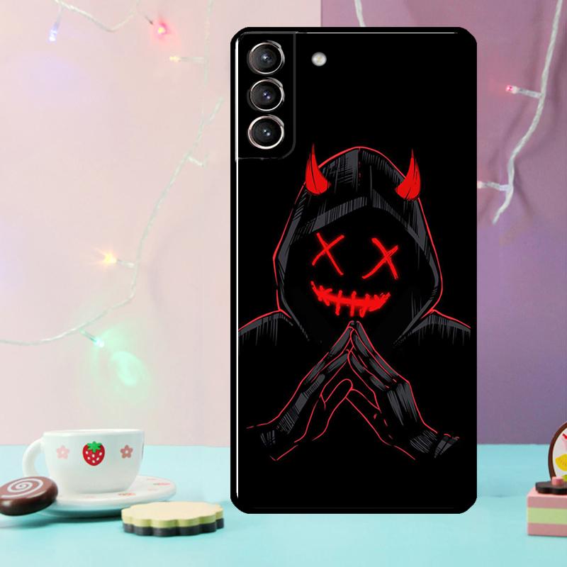 Devil Woman Phone Case For Samsung Galaxy S25 Ultra S20 S21 S22 S23 S24 Plus S9 S10 S24 FE S25 FE Cover