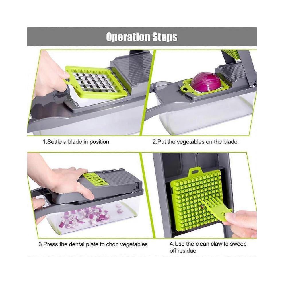 Vegetable Cutter Multifunctional Slicer Fruit Potato Peeler Carrot Grater Kitchen Accessories Basket Vegetable Slicer