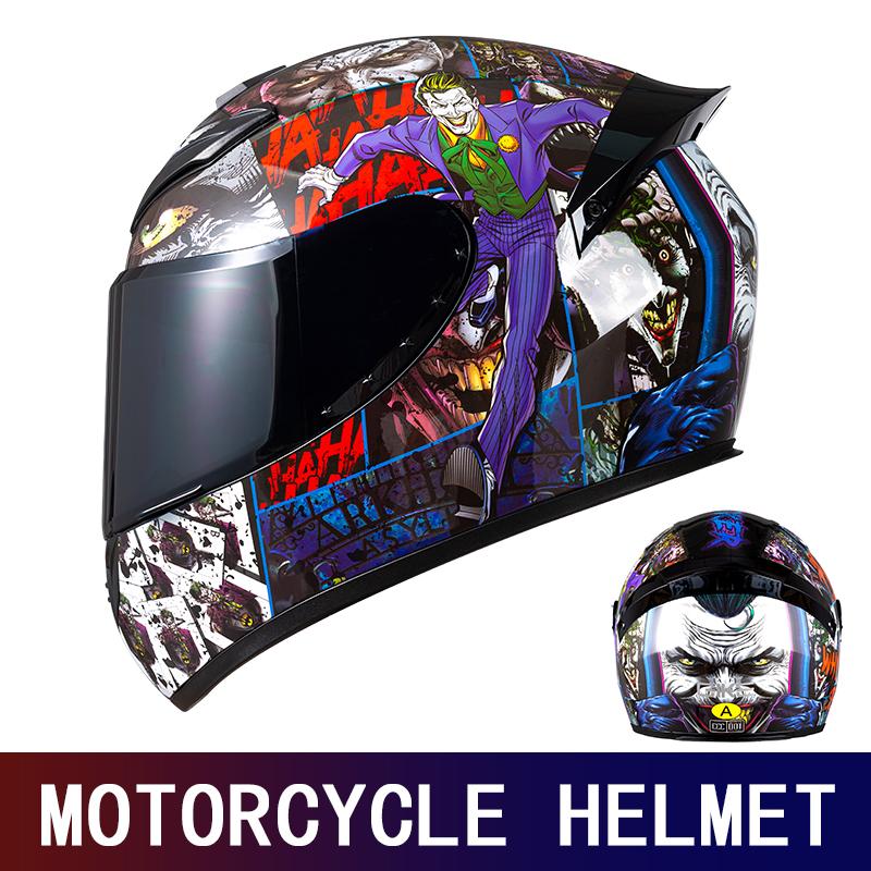 DOT certified motorcycle helmet for men and women in winter personalized safety Four Seasons Knight motorcycle full helmet cruis