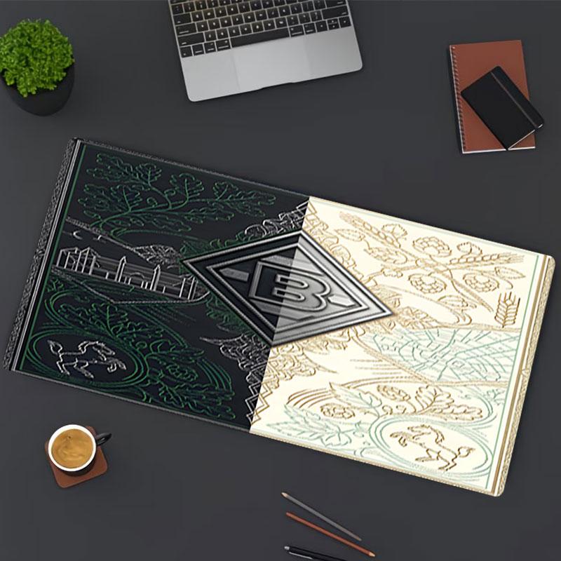Borussia Mönchengladbach Print Mauspads, für Tastaturablage Laptop PC Matte für Büro Heimgebrauch, Schreibtischdekoration, Perfektes Geburtstagsgeschenk für Gamer