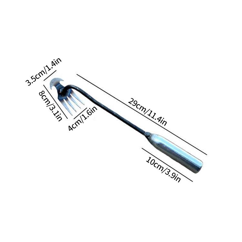 

Hoe Weeding Rake Labor-saving Weeding Loosening Artifact Harrow Handheld Farming Tools Planting Rake Hoe Garden Hand Tools