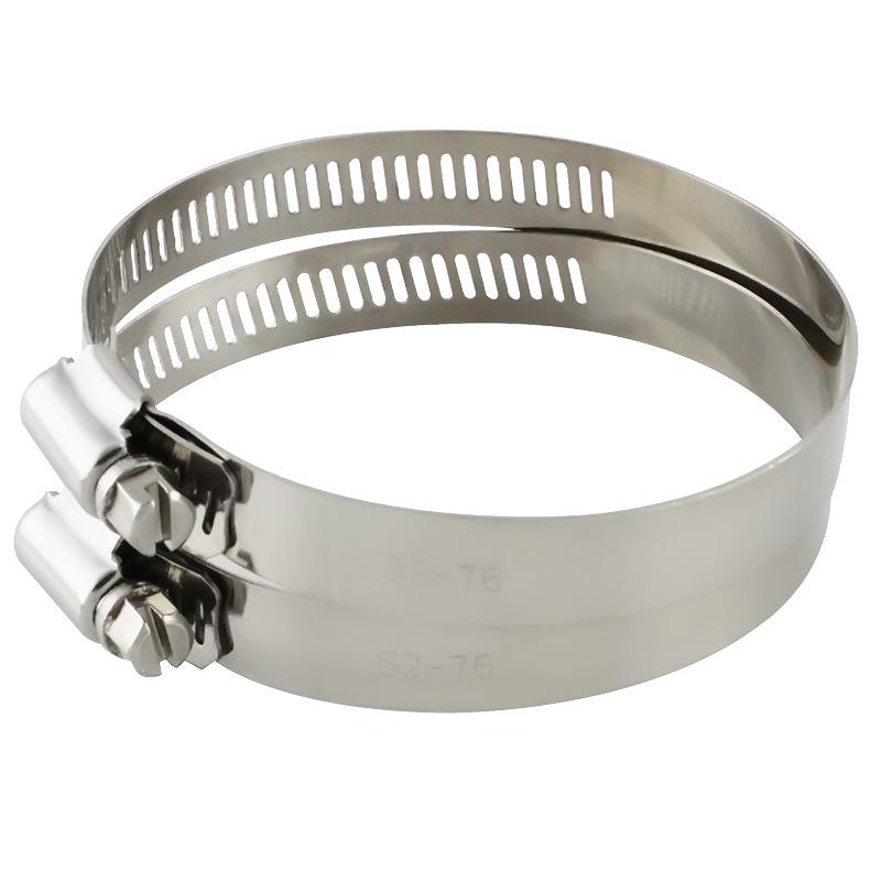 Rustproof 201 Stainless Steel Clamp: Hose, Tube, Pipe, Wire, Cable Tie, Band, Hoop.