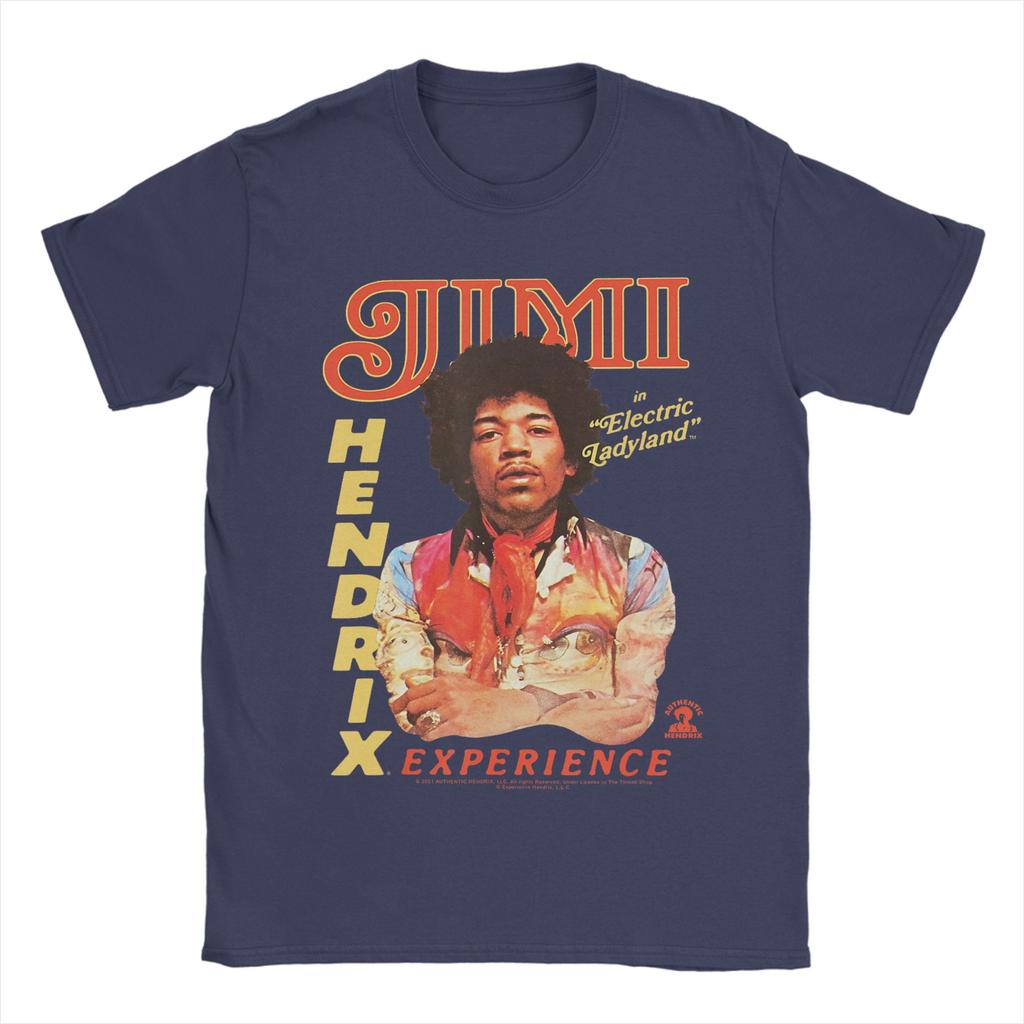 Jimi Hendrix T Shirt Summer Hipster TShirts Mens Cotton Comfortable Plus Size Tees Short Sleeves Awesome Tops