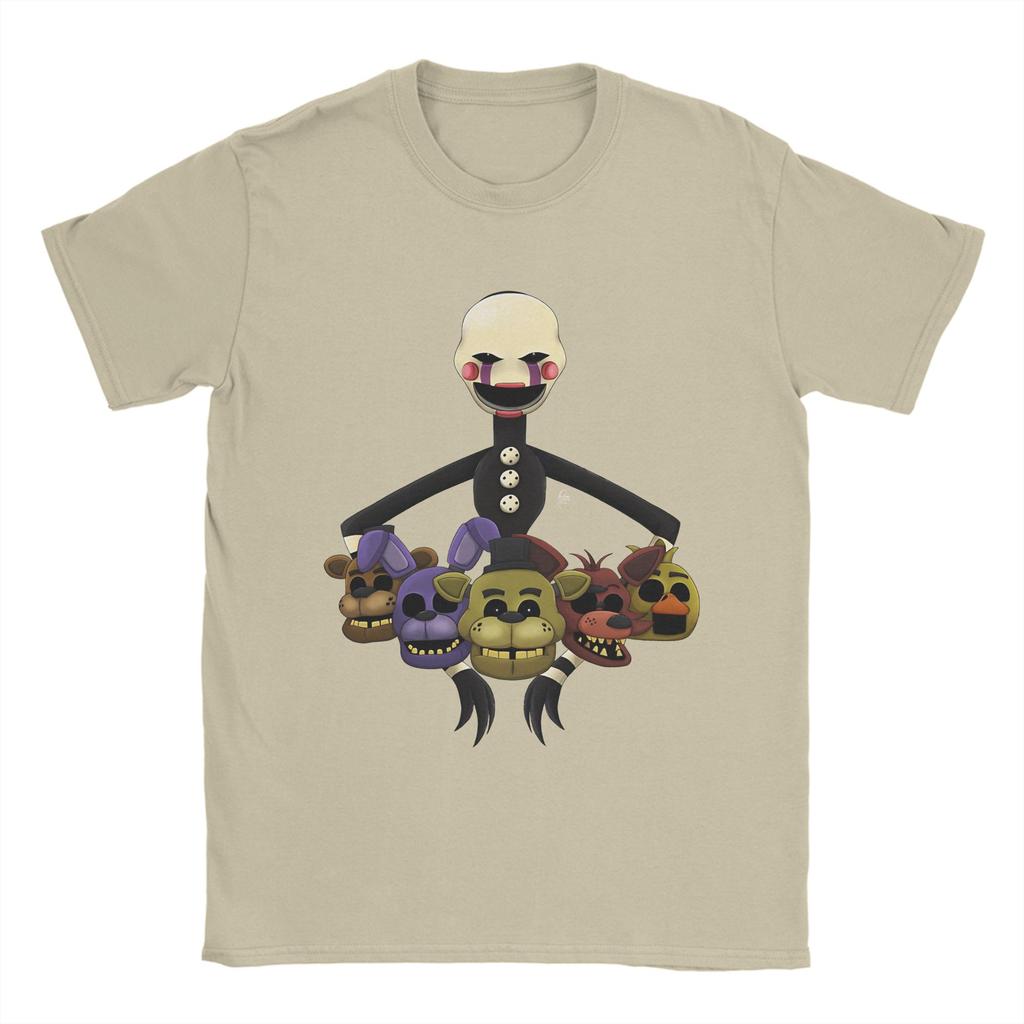 T-shirt FNAFS Save Them Marionnette Été Harajuku T-shirts Unisexe Coton Col Rond XL XL XL Vêtements Manches Courtes T-shirt Drôle