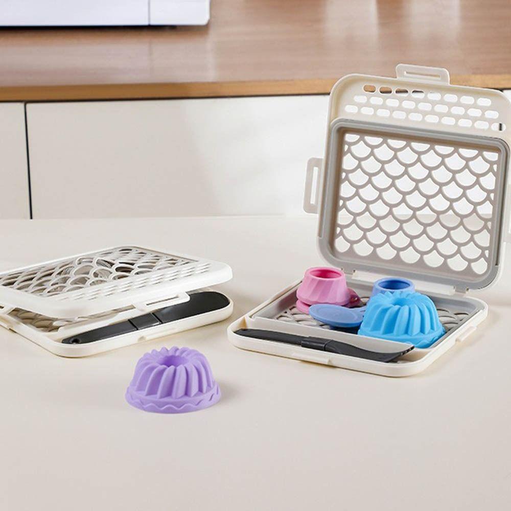Silicone Cutlery Utensil Basket Dishwasher  Cleaning Storage Organizer  Silverware Flatware