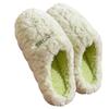 Fine Plush Super Soft Warm and Non-slip Autumn and Winter Cotton Slippers Women's Home Indoor Bedroom Fluffy Slippers Men