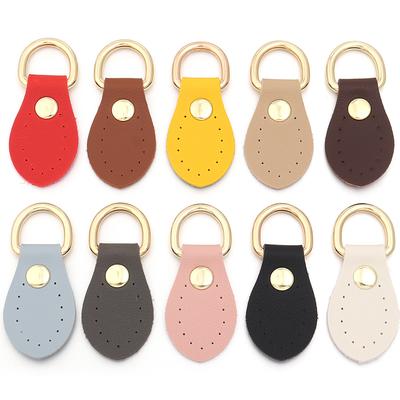 2pcs Handmade Bag Buckle Straps PU Leather Metal Handbags Shoulder Buckle For DIY Crafts Handbags Chain Clasp Bag Accessories