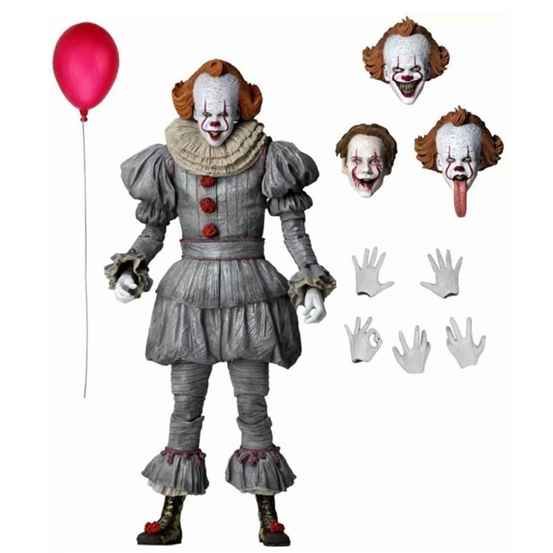 It Chapter Two Clown 7in Pvc Action Figure With Poseable Joints For Collectors