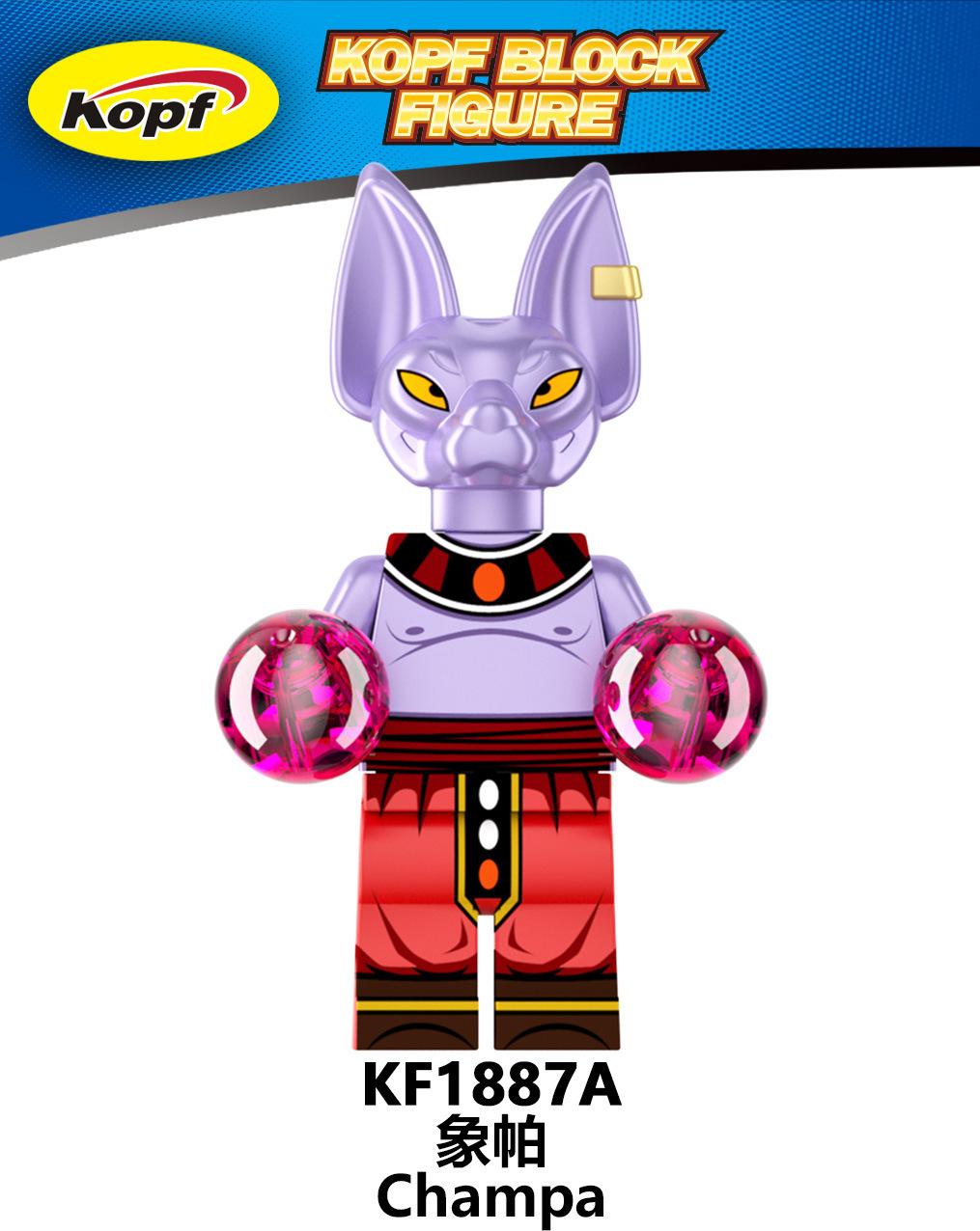 

Kf6181A Kf6182A Dragon Ball Building Block Сумка для игрушек для сращивания мелких частиц