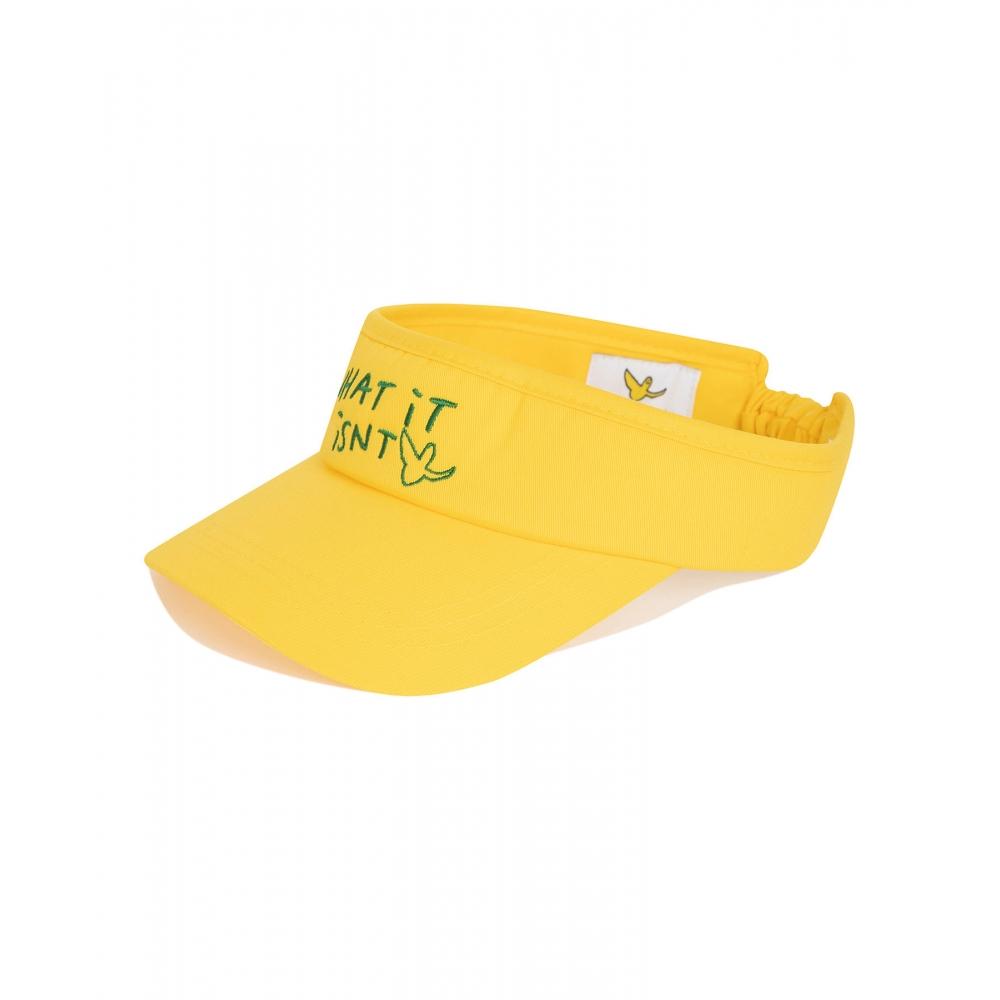 

WHATITISNT WT Banding Sun Cap Желтый