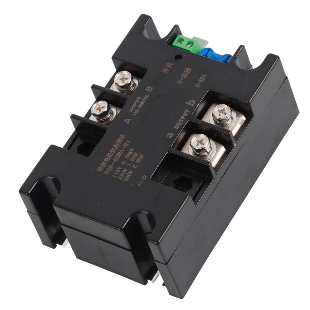 Soft Start Controller Electrical Parts Aluminum Bottom Single   2‑Phase Motor Accessory