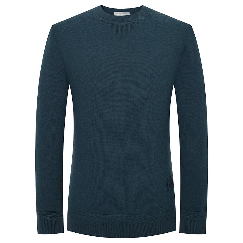 

Мужской свитер Baoxiniao с круглым вырезом из 100% шерсти 2XL (52)