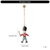 Delicate Iron Christmas Tree Hangers Scandinavian Style Holiday Decors For Indoor Festival Atmosphere