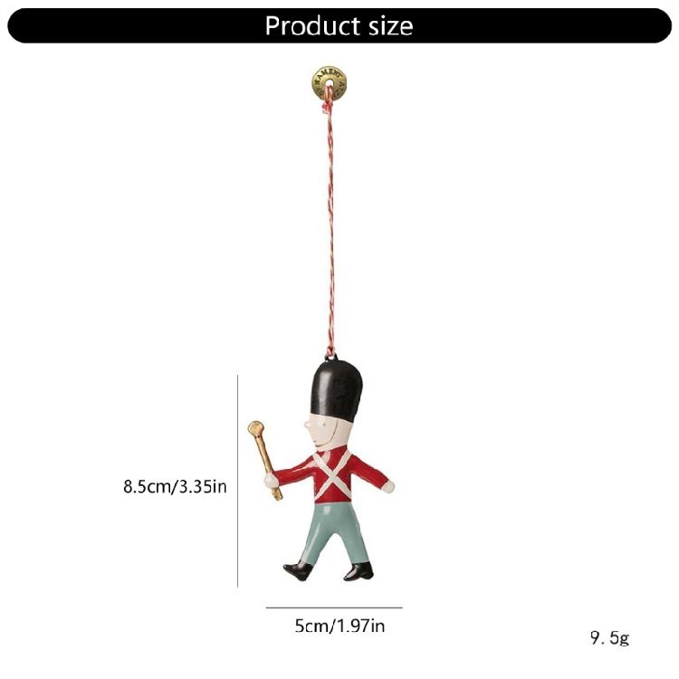 Delicate Iron Christmas Tree Hangers Scandinavian Style Holiday Decors For Indoor Festival Atmosphere