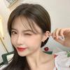 New Fashion Women's Earrings Fresh Sweet Red Cherry Fruit Shape Temperament Resin Fashion Trend Party Luxury