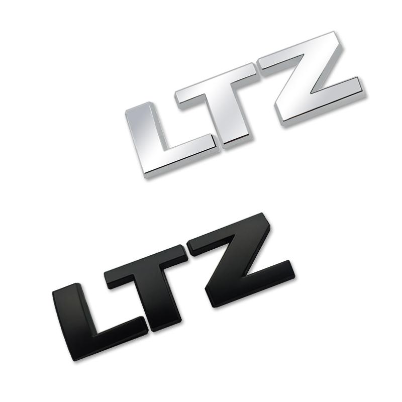 Car-Styling Metal LTZ Emblem Car Trunk Body Stickers For Chevrolet GMC Colorado Suburban Xtreme Silverado Cruze Lacetti Captiva