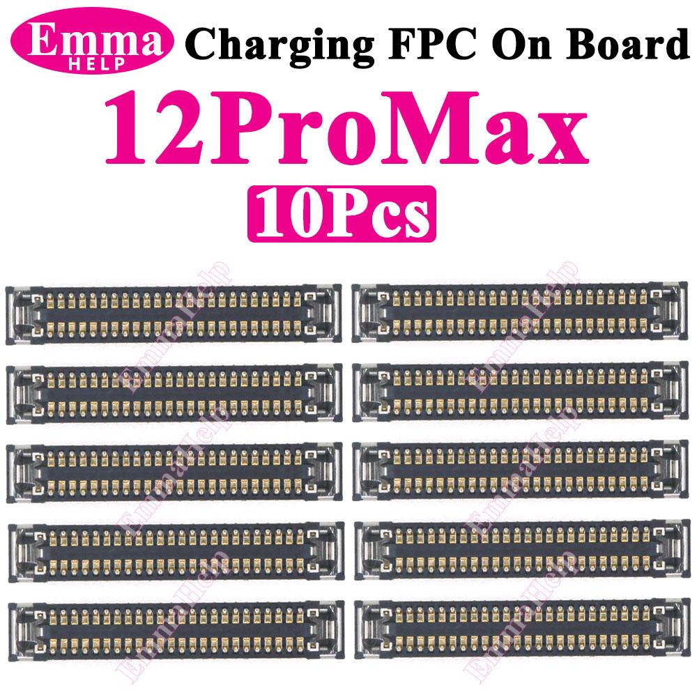 10 ks Originální FPC konektor nabíjecího doku pro iPhone 13 11 16 Pro Max 14 15 Plus 12 Mini XS Max na základní desce USB port pro nabíjení