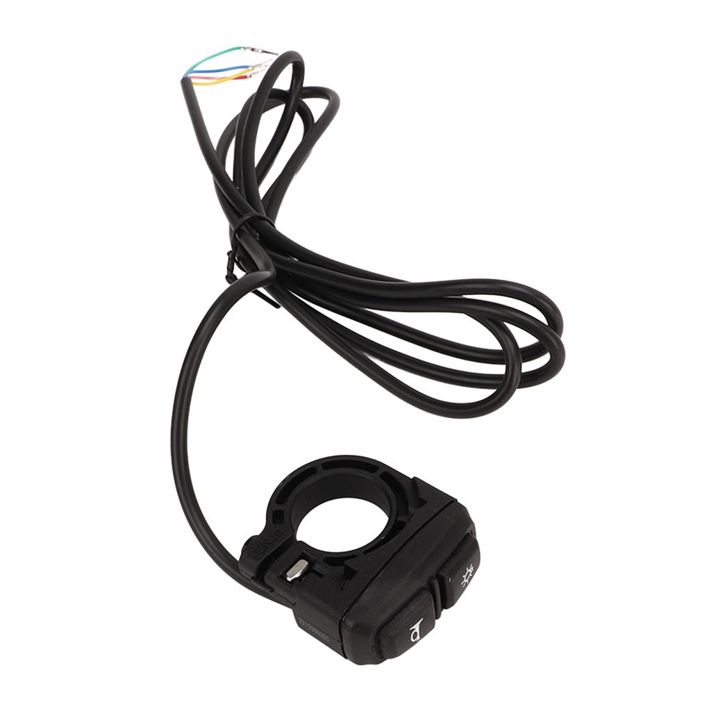 E-Bike Licht Hupen Schalter Scheinwerfer und Hupensteuerung 2 in 1 Lenkerschalter für Roller Elektrofahrrad 12?72V