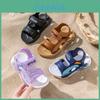 Summer Kids Beach Shoes Pvc Soft Sole Non Slip Toddler Sandals For Girls Boys