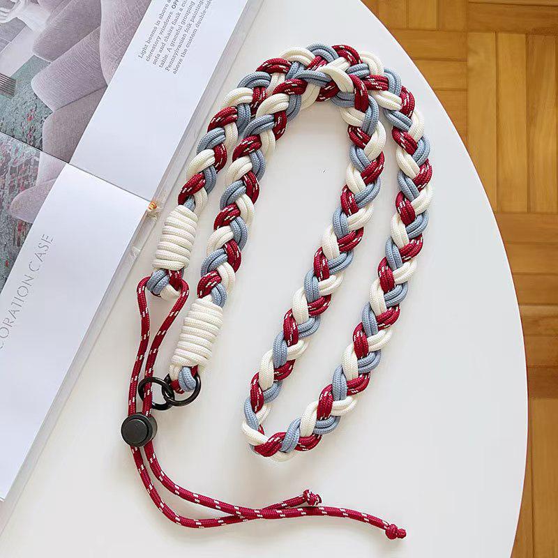 

Colorful Phone Lanyard: Adjustable, Anti-lost Rope for Bag, Keychain, Kettle, or Speaker