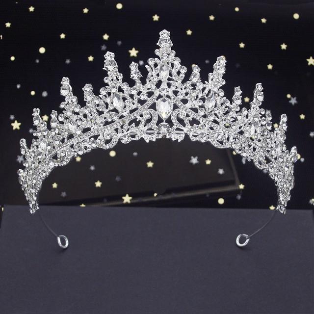 Multiple styles Luxury Wedding Crown Royal Queen Bridal Tiaras Hair Jewelry Pageant Head Accessories Girls Bride Headdress