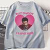 Men's Women Clothing Heated Rivalry Scott Hunter But Daddy I Love Him T-shirts Fashion Harajuku Cotton Oversized T Shirts Tops