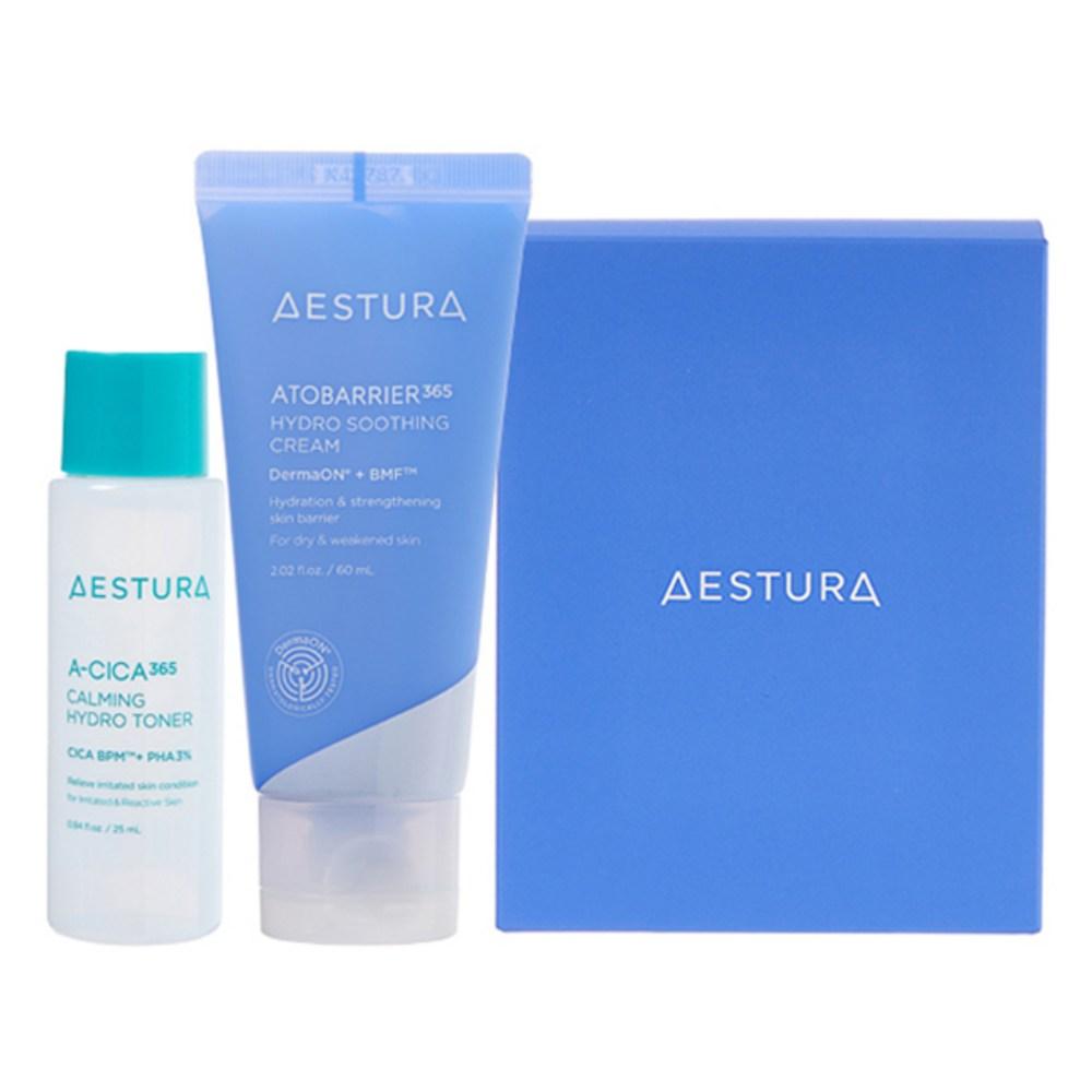 Aestura Coffret Atobarrier 365 Crème Hydro Apaisante 60 ml + Tonique A-CICA 365 25 ml