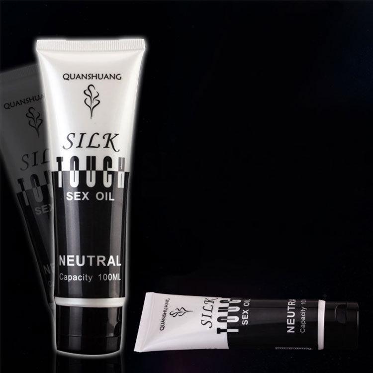 Silk Touch Schwarz & Weiß Analgleitmittel für Männer