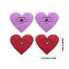 4Piece Portable Heart Silverware Holders For Valentine's Gatherings top sale