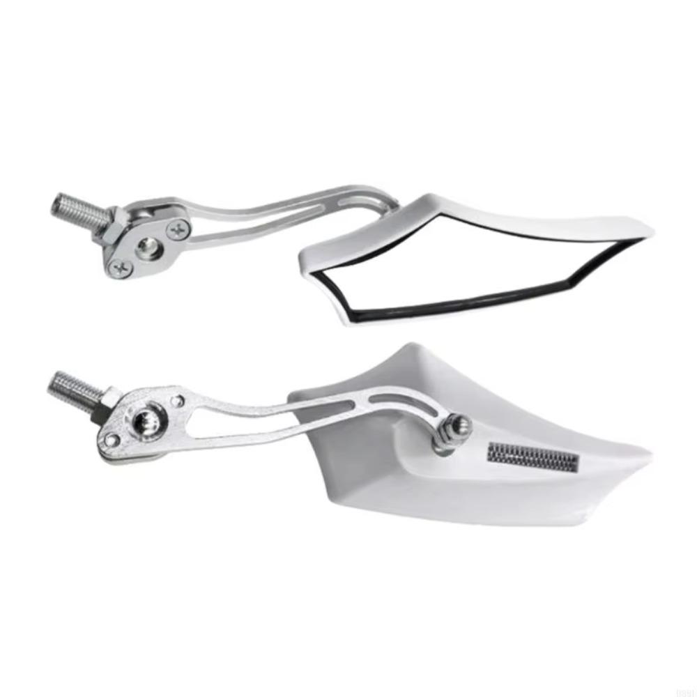 HD Glass Motorcycle Rearview Mirror 360 Degree Reversing Auxiliary Mirror  Car Observation