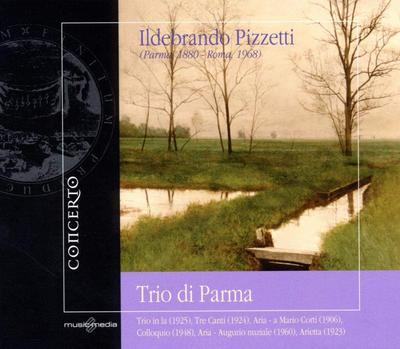 CD TRIO DI PARMA - Pizzetti: Trio In A, 3 Songs, Aria  CD2056 Non Japan Music Others Used