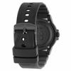 Luminox Sea Turtle Watch with Leather Back, 0300 Series, Blackout, 0301.BO, Men's