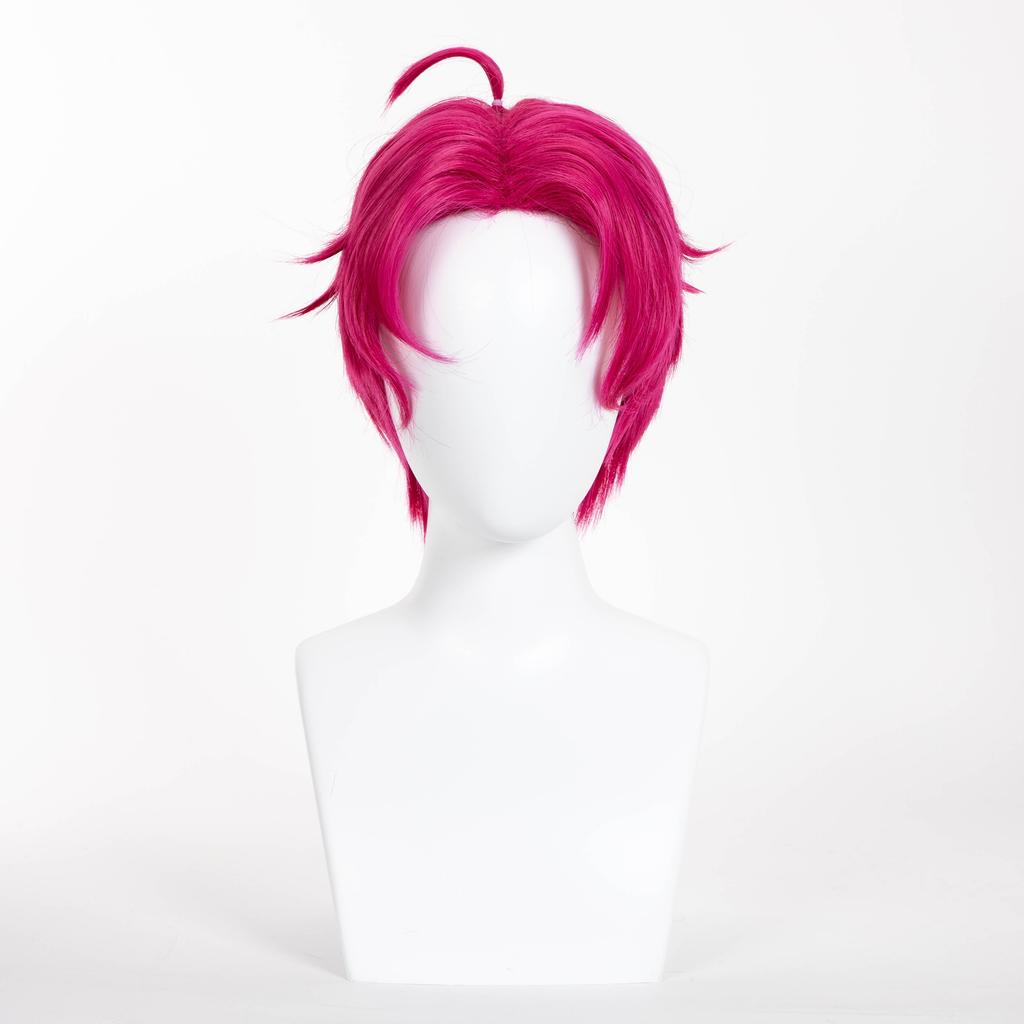 Skpop Demon-Slaying Girl Group Mira Cosplay Role Play Wig High-Temperature Silk Simulation Scalp Top for Zoe Lumi Anime 2025 New
