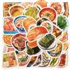 30PCS Japanese Snack Series Stickers Packaging Decoration Stickers Phone Cases Laptop DIY Personalized Waterproof Stickers