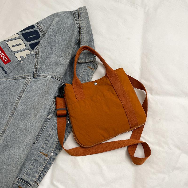 

Large capacity casual shoulder 2025 new handbag bucket bag fashion niche design foreign trend messenger bag оранжевый
