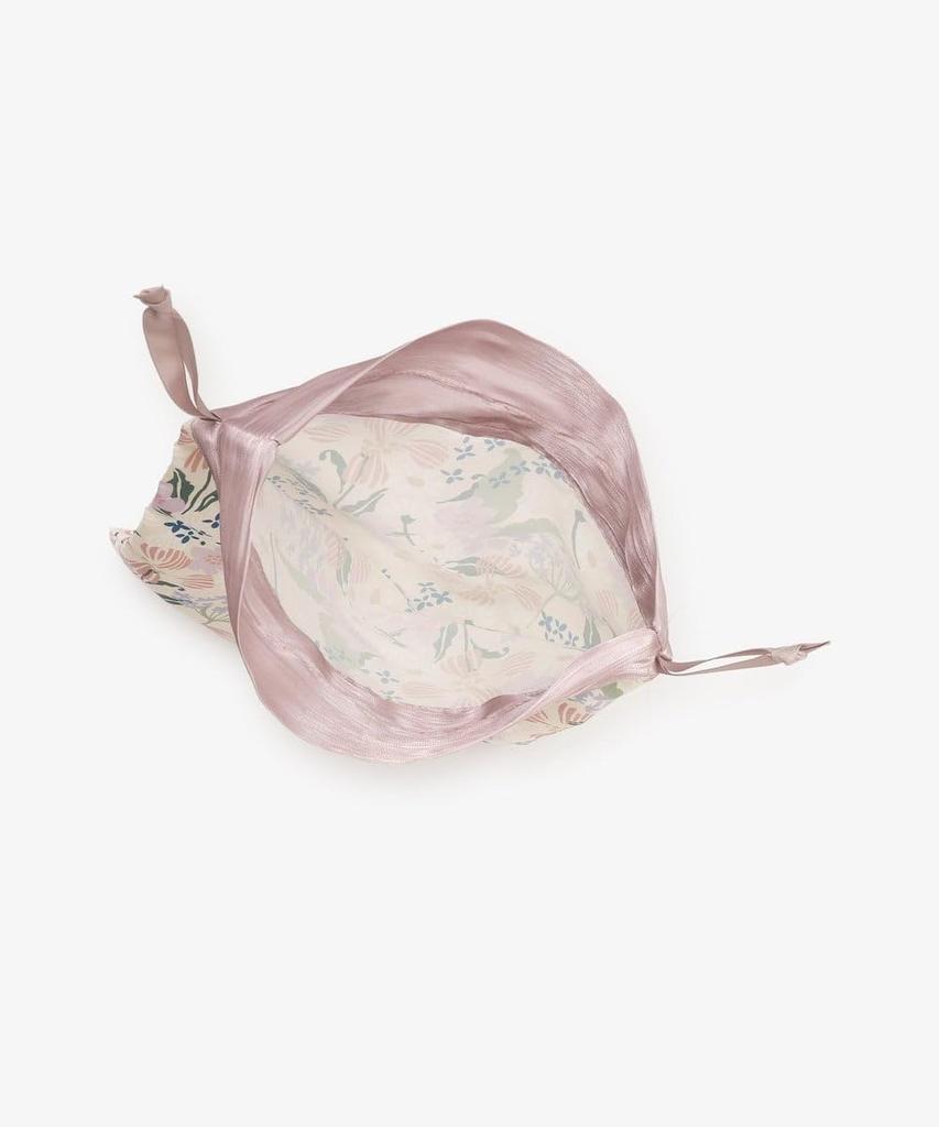 Afternoon Tea Living JR86 Flower Drawstring Pouch Set, Pink