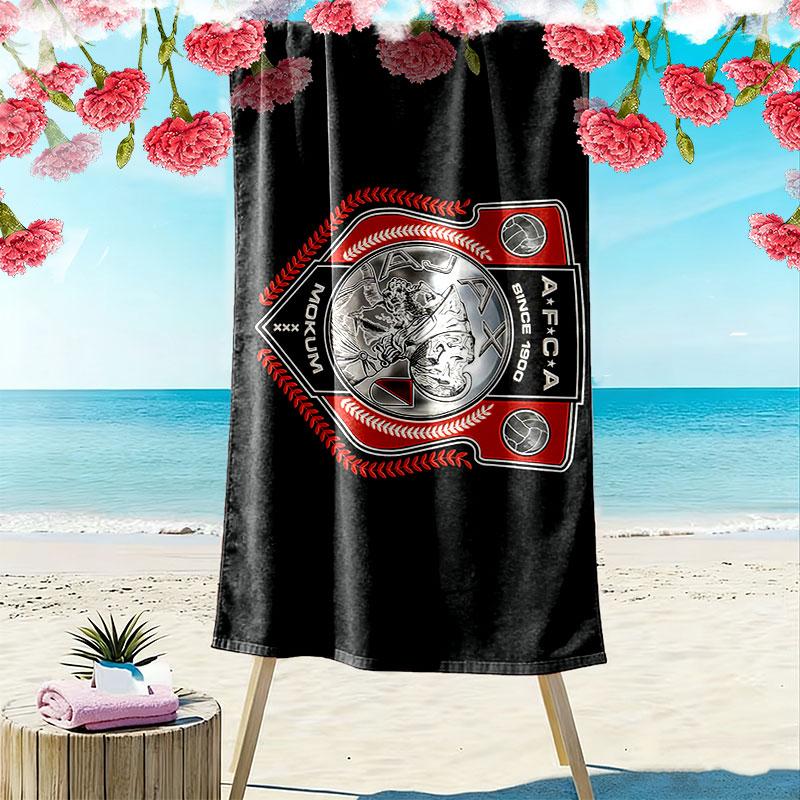 Ajax Print Strandtuch, Großes Weiches Schnelltrocknendes Handtuch für Strand Camping Schwimmen
