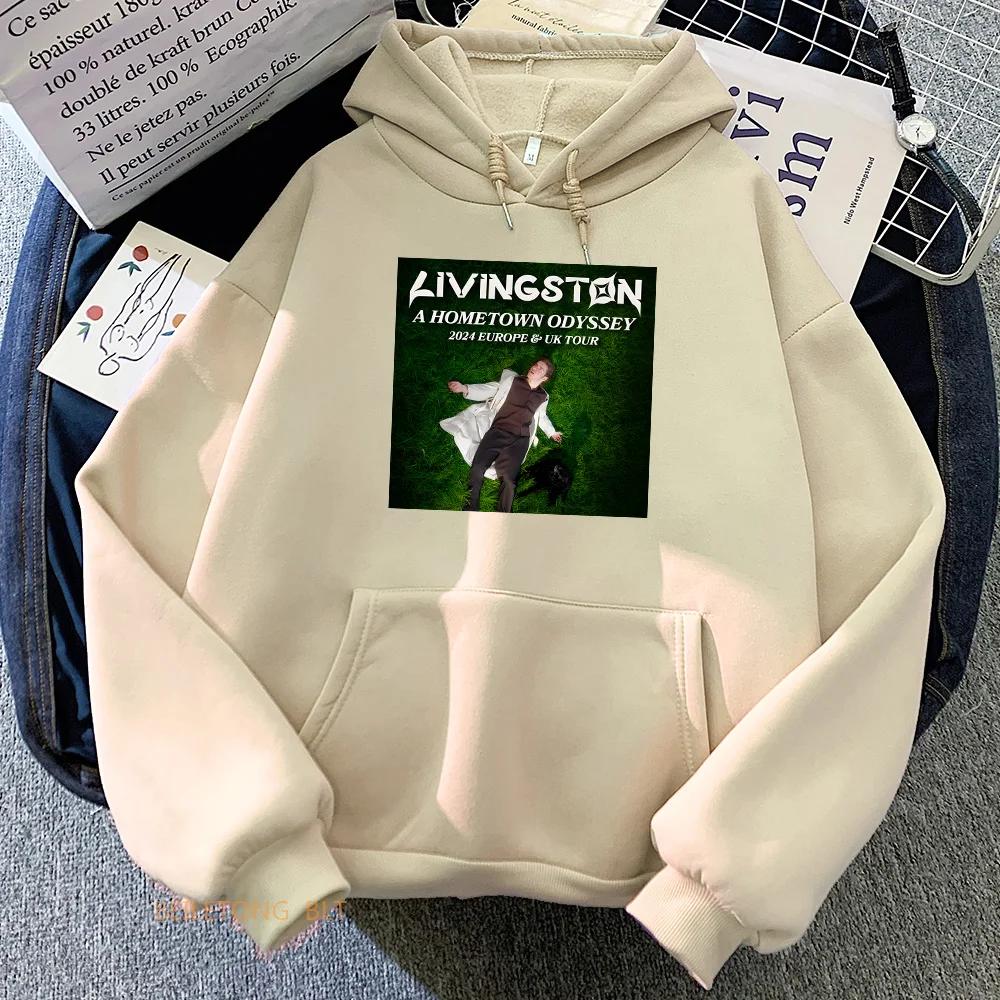 Livingston  Europe UK Tour Graphic Hoodies A Hometown Odyssey Album Sweatshirts Ropa Mujer Clothing Sudaderas