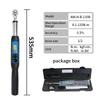 SHANHR 1/2'' Torque Wrench With Large Screen, Adjustable Wrench Bidirectional Ratchet Head Torque Wrench Digital Hand Tools