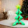 24 Inch Inflatable Christmas Tree Waterproof PVC Inflatable Christmas Tree Toy Decoration For Party Photography Gathering Garden