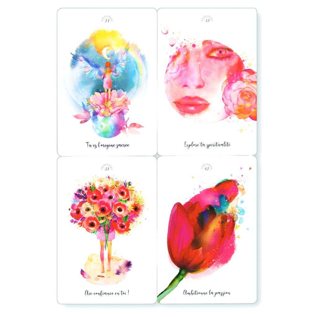 [Authentic] Healing Woman's Oracle [Oracle Card Meanings In Japanese] Tarot Card Fortune Telling