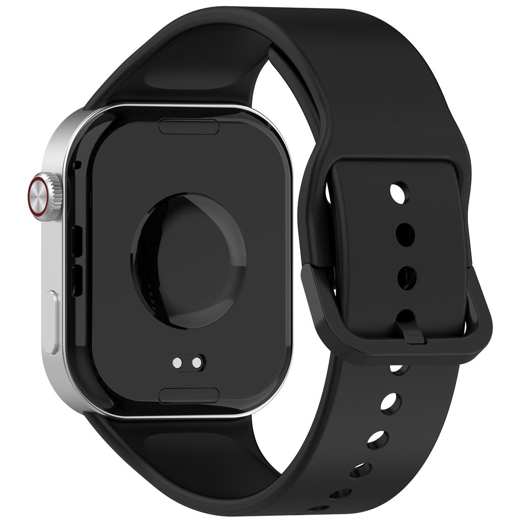 For Xiaomi Redmi Watch 6 Silicone Watch Band Replacement Strap Pin Buckle Wristband