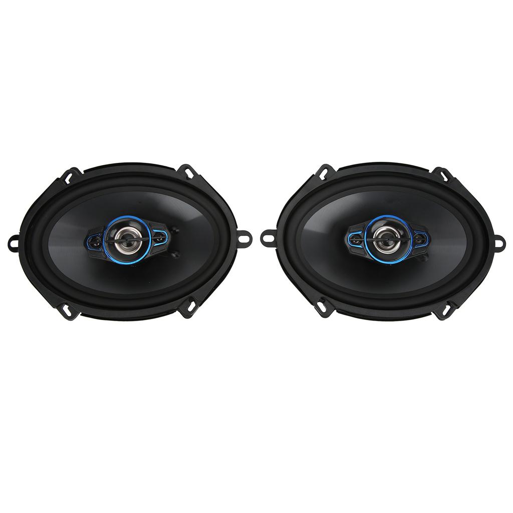1 Pair 5x7 Inch Car Tweeter Coaxial Speakers 4 Way 350W Car Component Speaker System