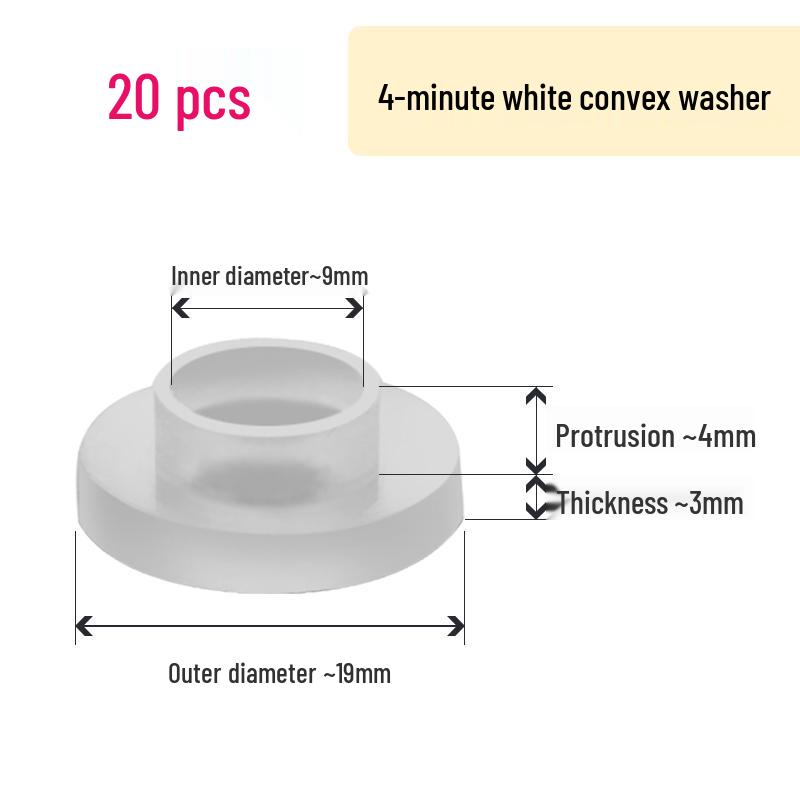 1-Inch Silicone Rubber Sealing Ring Gasket for Shower Hose and Water Pipe Washer
