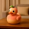 Resin Duck Figurine Cute Animal Sculpture Desktop Decoration Fruit Duck Statue  Cabinet