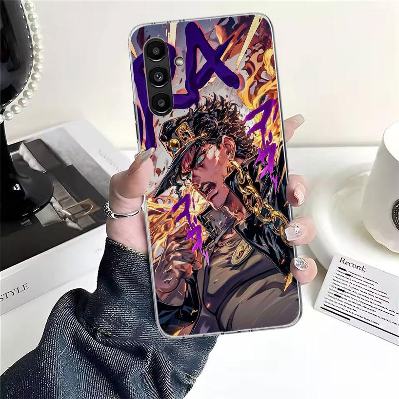JoJo's Bizarre Adventure Kujo Jotaro Phone Case For Samsung Galaxy A13 A14 A15 A16 A17 A53 A54 A55 A56 A57 A33 A34 A35 A36 A37 A