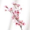 Simulation Flower Peach Blossom Artificial Decorative Blossom Flower for Home Indoor Outdoor Decor