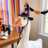 With Bell Cat Wizard Cap Sequin Bowknot Dog Halloween Headwear Pet Witch Hat  Festival Carnival