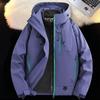 Three-in-one Autumn and Winter New Product Graphene Inner Liner Thickened Men's Outdoor Mountain Style Hooded Work Jacket Charge