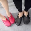 Super Soft Vietnamese Latex Closed-Toe Slippers: Non-Abrasive, Odorless Rubber Casual Shoes with Soft Soles for Men & Women